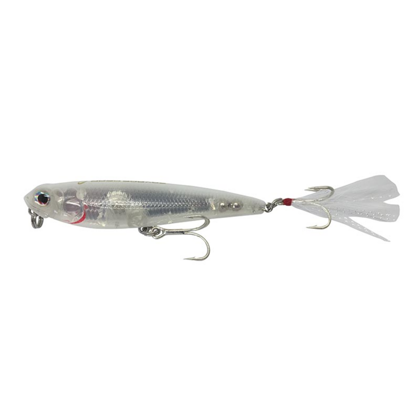 Señuelo minnow flotante 4.5  blanco